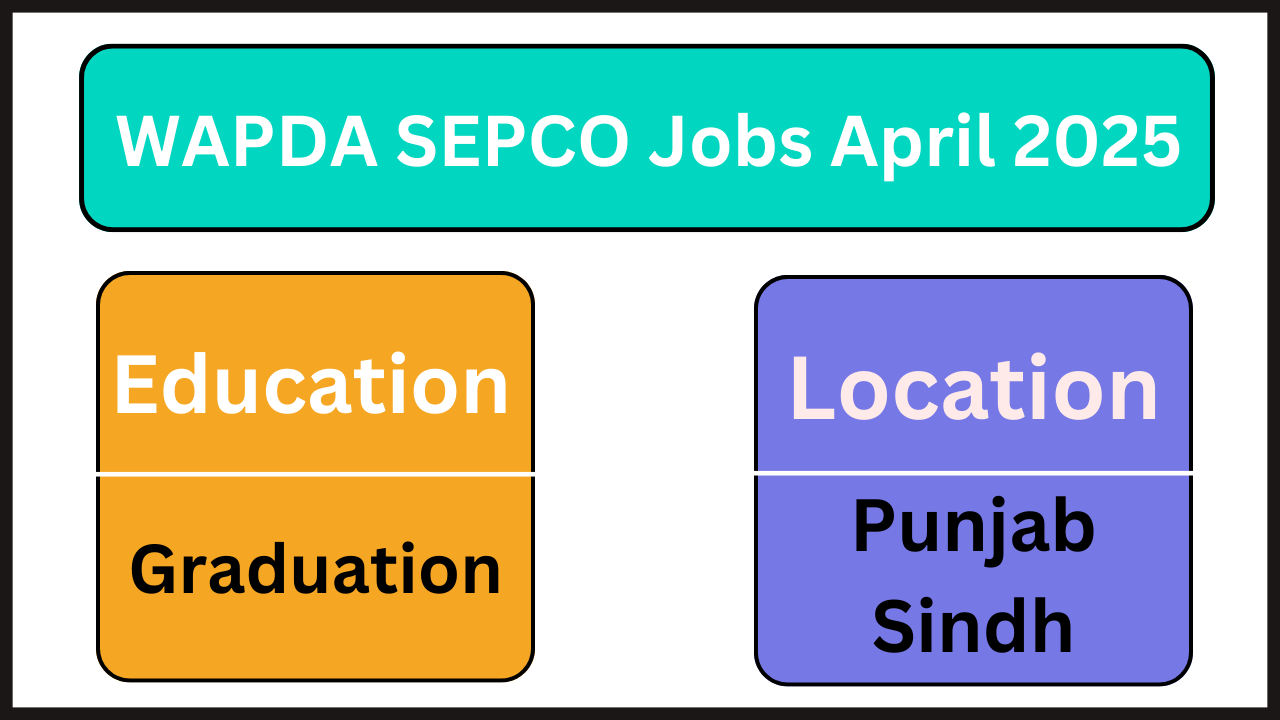 Latest WAPDA SEPCO Jobs April 2025 New Advertisement